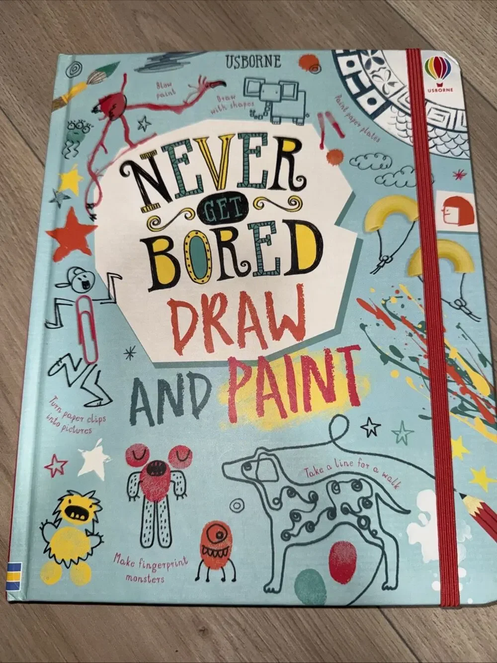 Never Get Bored Draw and Paint - Hardcover By James Maclaine - BRAND NEW